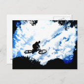 Vliegen hoog! briefkaart (Voorkant / Achterkant)