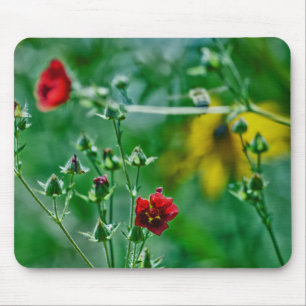 Vliegen in de tuin muismat