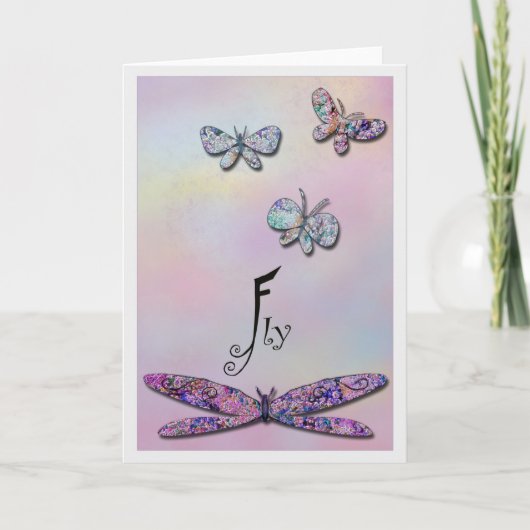 Vliegen Kaart (Voorkant)