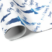 Vliegen met adelaars cadeaupapier (Rol Hoek)