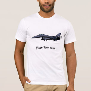 Vliegen met gevechtsvliegtuigen t-shirt
