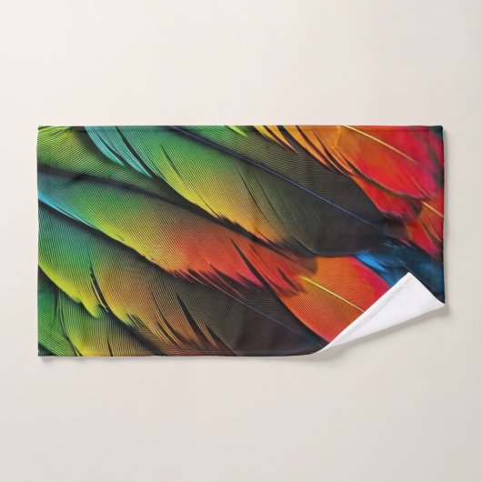 Vliegen met kleur bad handdoek (Handdoek)