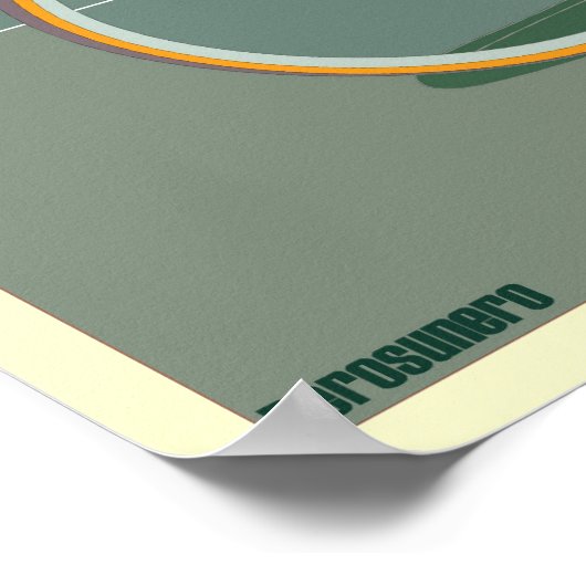 Vliegen met mijn lichaam en geest poster (Hoek)