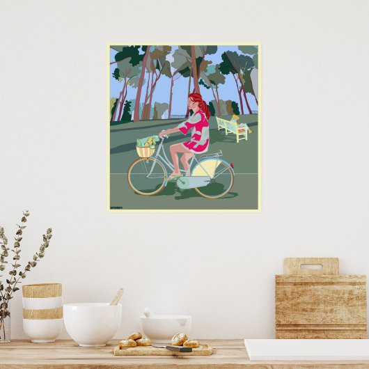 Vliegen met mijn lichaam en geest poster (Keuken)