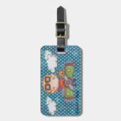 Vliegen op Bagagelabel (gepersonaliseerd) (Voorkant verticaal)