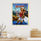 Vliegen Poster (Keuken)