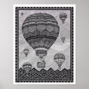 Vliegen Poster