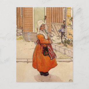 vliegen rond de suiker briefkaart