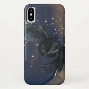Vliegen Uil in de NachtiPhone / iPad case