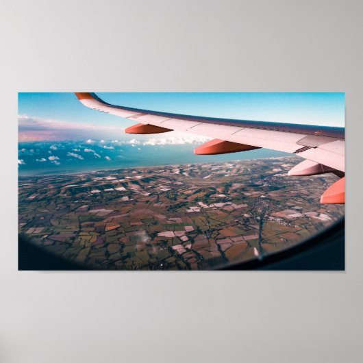 Vliegen ver weg, ver weg poster (Voorkant)