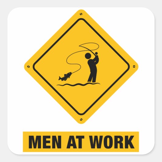 Vliegen Vierkante Sticker (Voorkant)