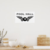 vliegenbal poster (Keuken)