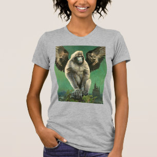 vliegend aap T-shirt voor dames