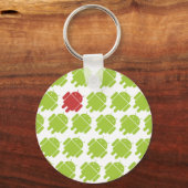 Vliegend Android Red Sleutelhanger (Voorkant)