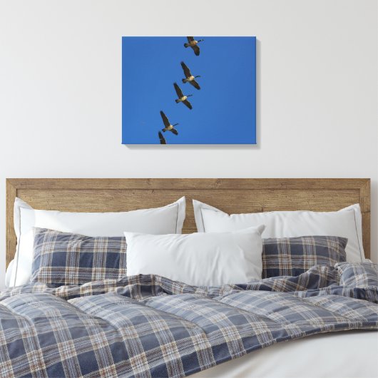 Vliegend Canvas Afdruk (Insitu (Slaapkamer))