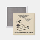 vliegend eend magneet (Voorkant / Achterkant)