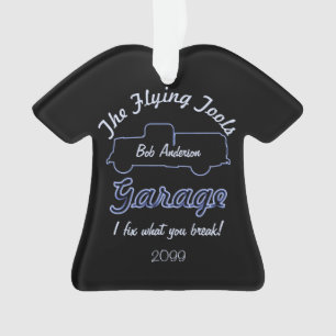 Vliegend gereedschap garage Kerstversiering Ornament
