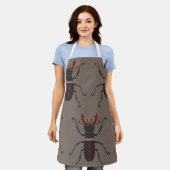 Vliegend Hert Minimalistisch Insect Schort (Gedragen)