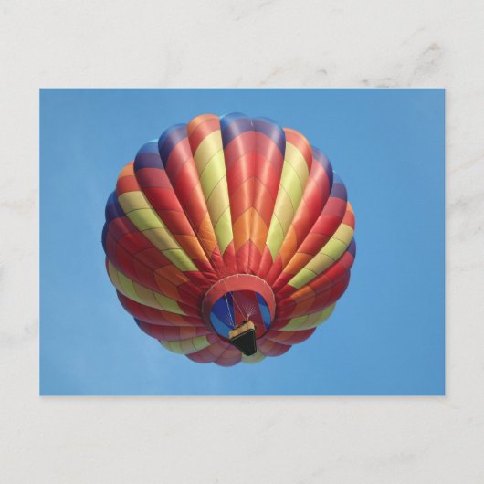 Vliegend hoog, bij xlta. briefkaart (Voorkant)