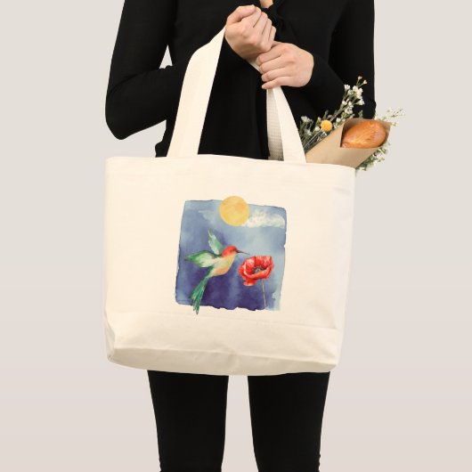 vliegend juweel grote tote bag (Voorkant (product))