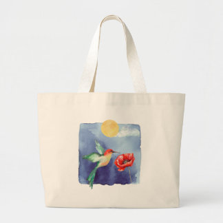vliegend juweel grote tote bag