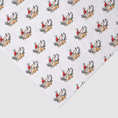 Vliegend kerstvarken tissuepapier (Detail)