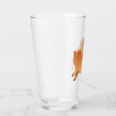 Vliegend Kunekune varken Glas (Rechts)