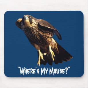 Vliegend PEREGRINE FALCON Collectie Muismat