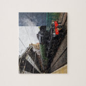 vliegend schip op het station Preston Legpuzzel (Verticaal)