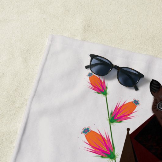 Vliegend varken strandlaken (In situ)