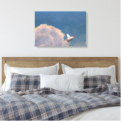vliegend varkenscanvas canvas afdruk (Insitu (Slaapkamer))