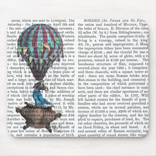 Vliegend Zebra Muismat (Voorkant)