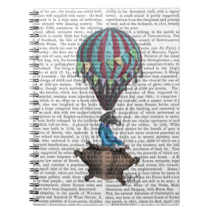 Vliegend Zebra Notitieboek