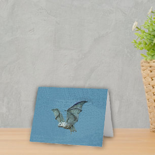 Vliegende 3D Blauwe Knuppel Kaart