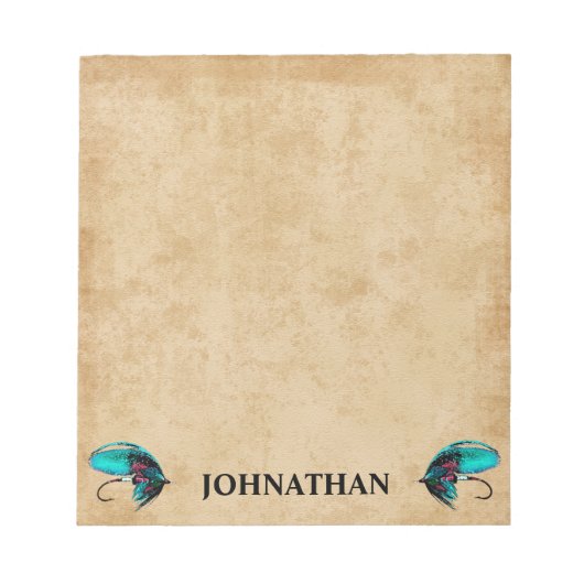 Vliegende aas notitieblok (Voorkant)