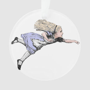 Vliegende Alice Wonderland Avontuur Vintage Tennie Ornament