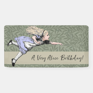 Vliegende Alice Wonderland Avontuur Vintage Tennie Spandoek