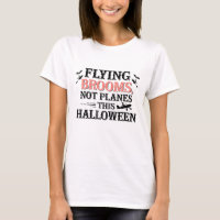 Vliegende bezems, geen vliegtuigen deze Halloween