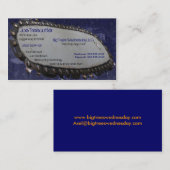 Vliegende blade visitekaartje (Voorkant / Achterkant)