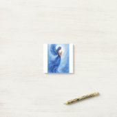 Vliegende Blauwe Engel Post-it® Notes (Op bureau)