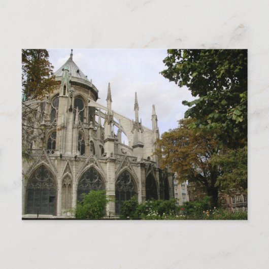 Vliegende butteressen briefkaart (Voorkant)
