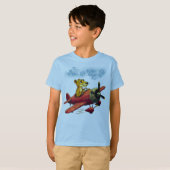 vliegende cheeta t-shirt (Voorkant volledig)