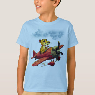 vliegende cheeta t-shirt