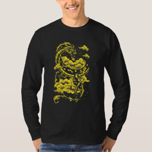 Vliegende draak mythisch wezen Chinese draak T-shirt