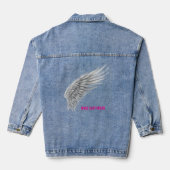 VLIEGENDE DROMEN DENIM JACKET (Achterkant)