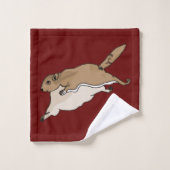 Vliegende eekhoorn bad handdoek (Wasdoekje)