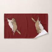 Vliegende eekhoorn bad handdoek (Handdoek)