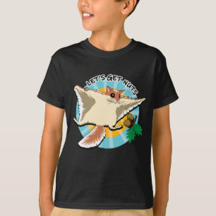 Vliegende eekhoorn - Laten we Kinderen T-Shirt hal