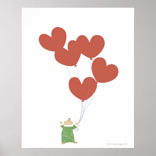 Vliegende eekhoorn poster (Voorkant)