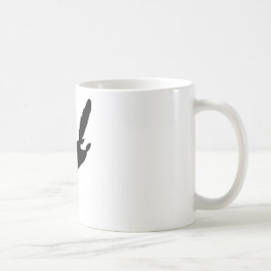 Vliegende eekhoorn Silhouette Koffiemok